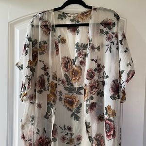 Sheer kimono from Maurice’s